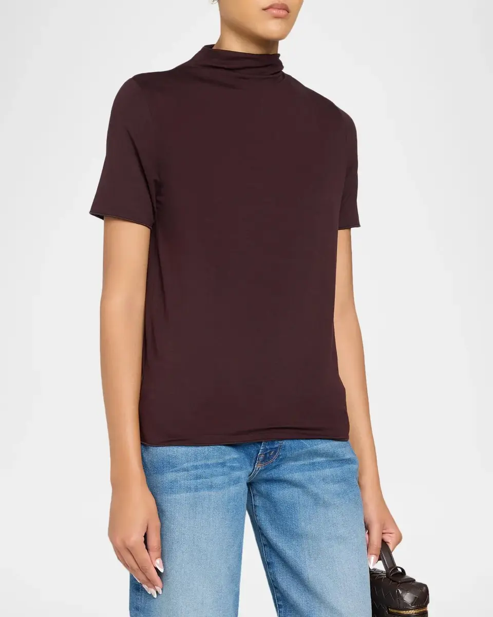 MAJESTIC FILATURES Soft Touch Mock-Neck Top | Thumbnail 4 MAJESTIC FILATURES Soft Touch Mock-Neck Top | Thumbnail 4