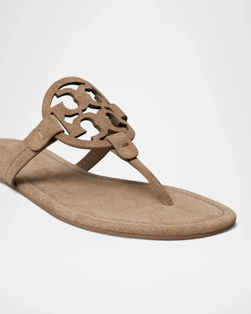 Tory Burch Miller Suede Thong Sandals | Thumbnail 3