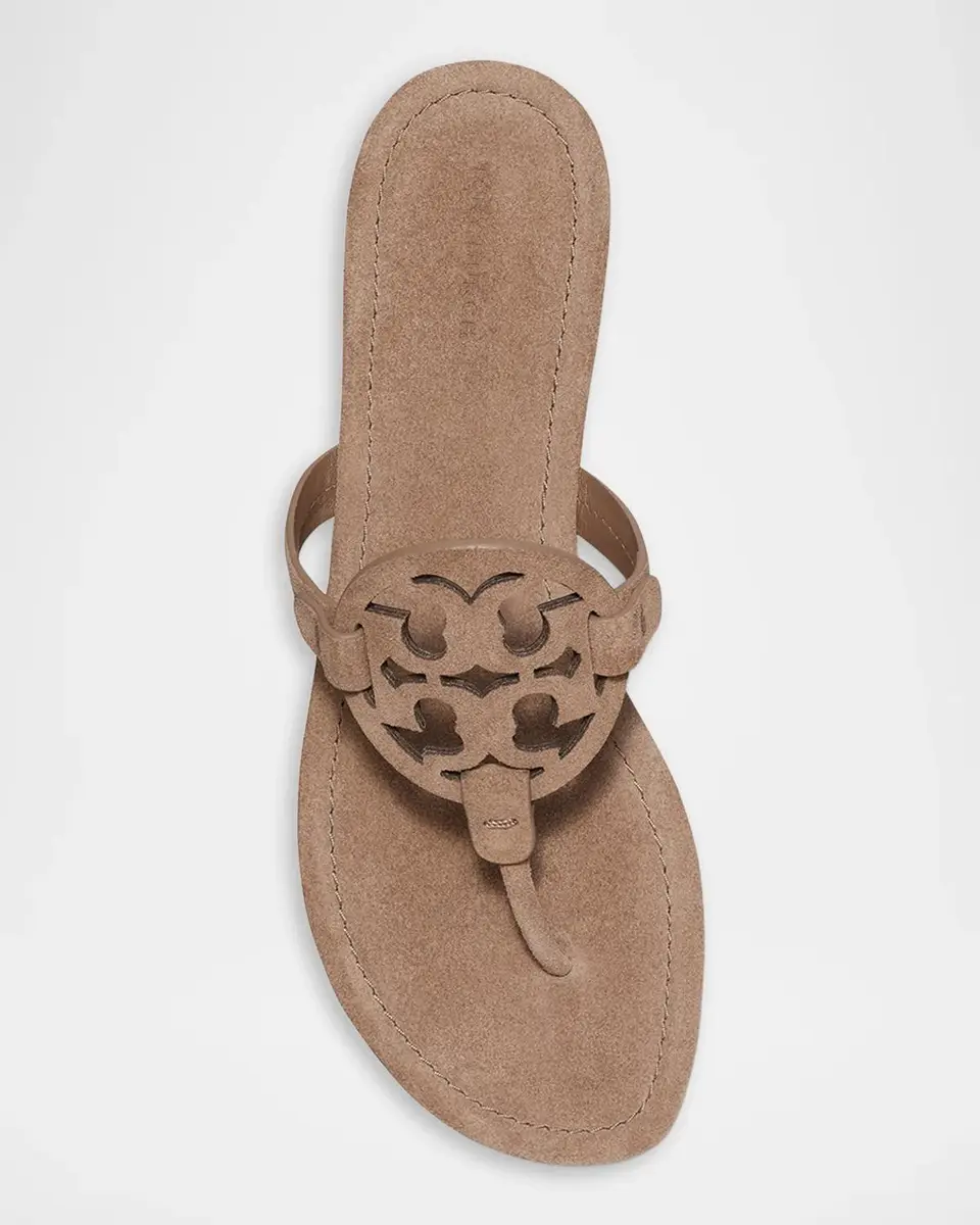 Tory Burch Miller Suede Thong Sandals | Thumbnail 4