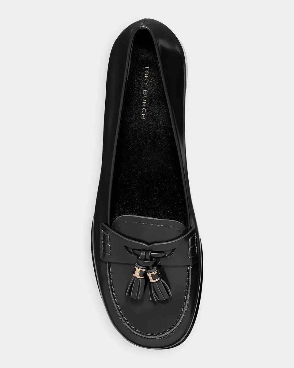 Tory Burch 30mm Leather Tassel Loafers | Thumbnail 3 Tory Burch 30mm Leather Tassel Loafers | Thumbnail 3