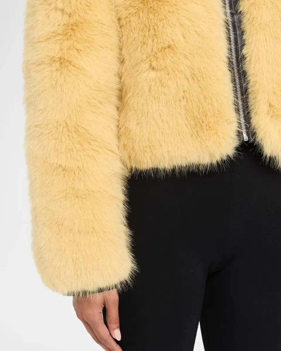 Et Ochs Finley Faux Fur and Faux Leather Combo Jacket | Thumbnail 5 Et Ochs Finley Faux Fur and Faux Leather Combo Jacket | Thumbnail 5