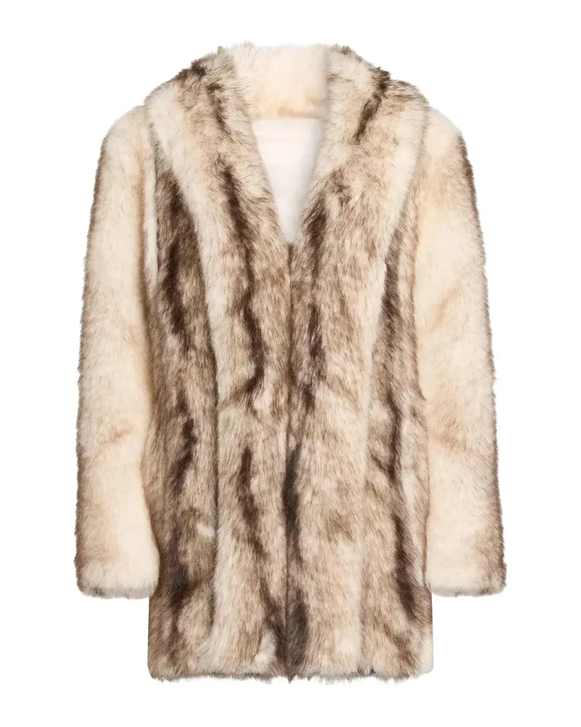 Et Ochs Cooper Faux Fur Pelted Coat