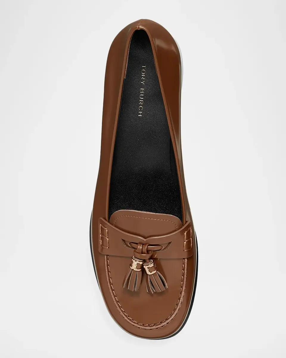 Tory Burch 30mm Leather Tassel Loafers | Thumbnail 3 Tory Burch 30mm Leather Tassel Loafers | Thumbnail 3