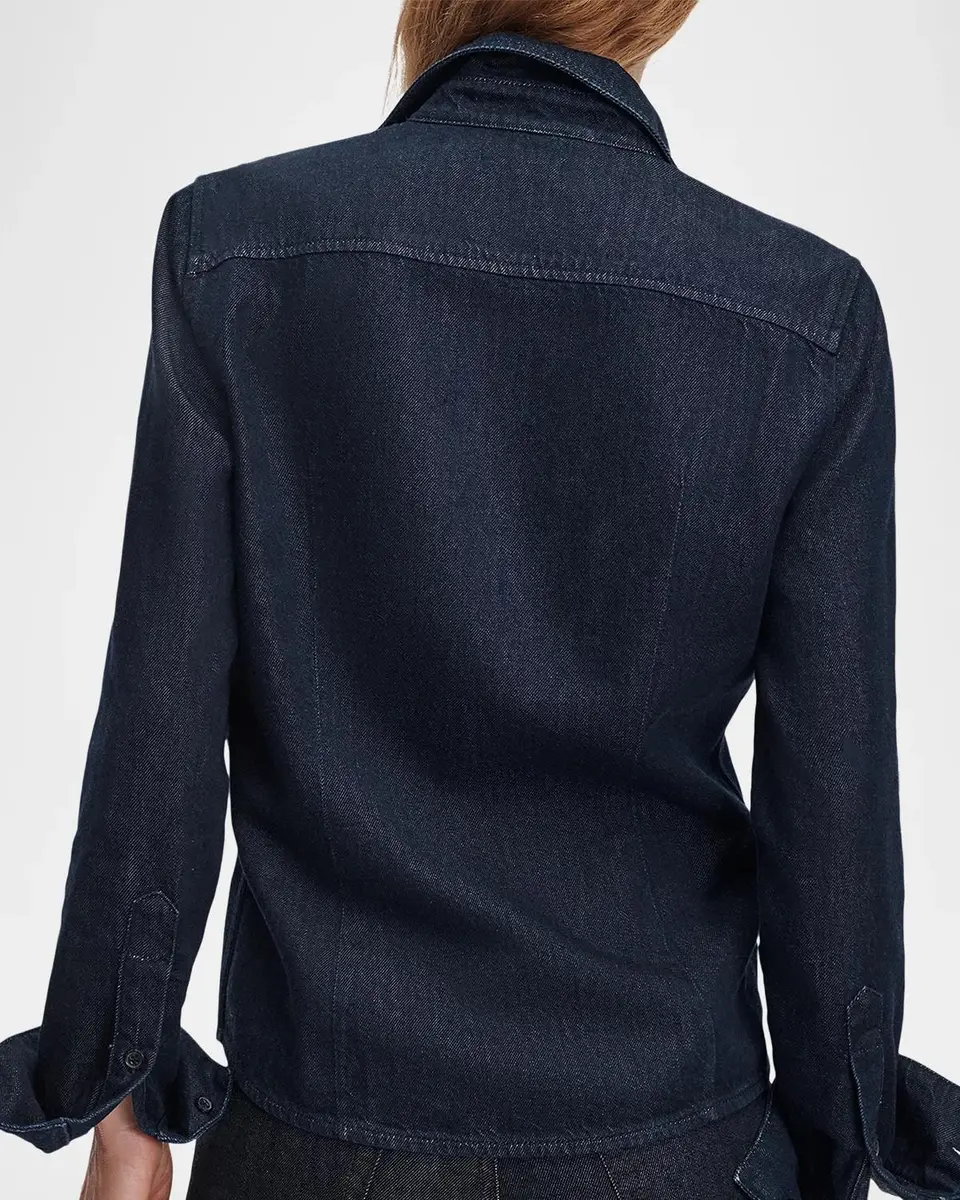 rag & bone Dayton Denim Button-Front Shirt | Thumbnail 3 rag & bone Dayton Denim Button-Front Shirt | Thumbnail 3