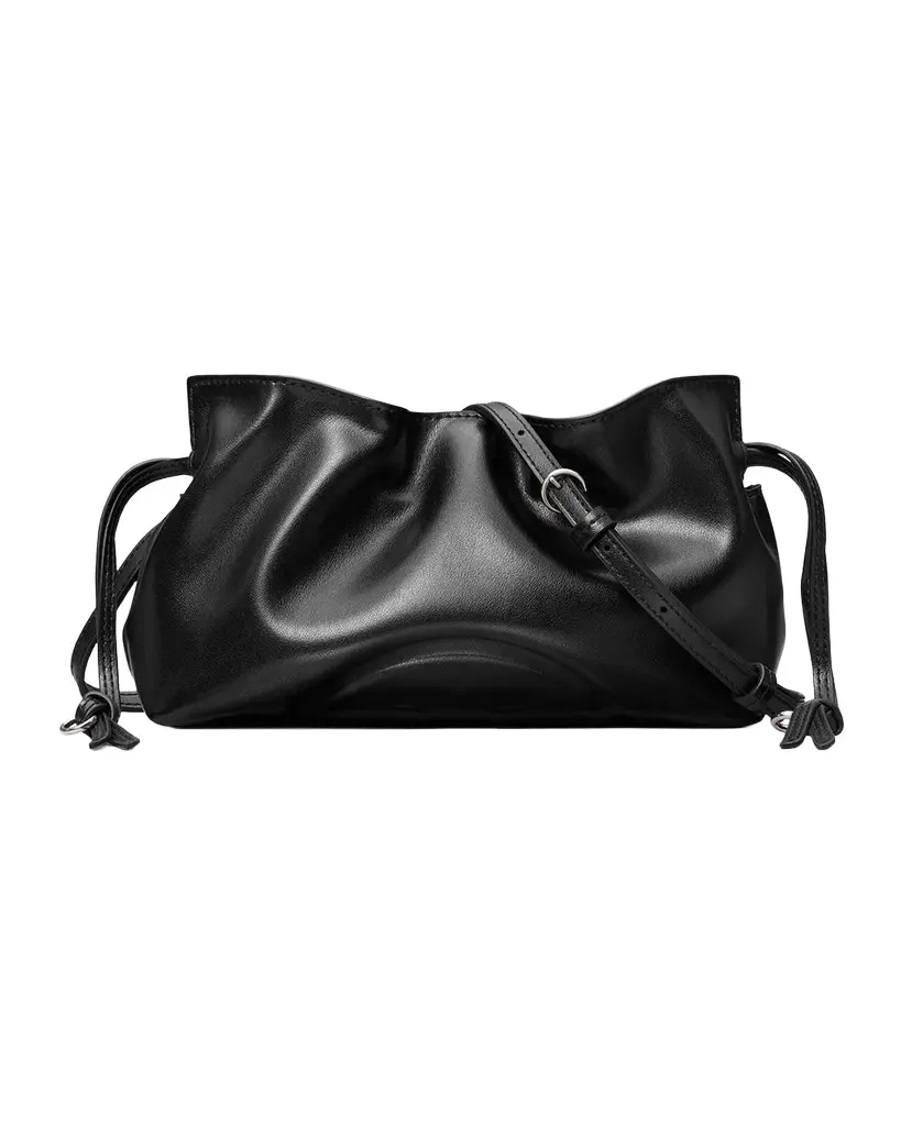 Ella Recycled Drawstring Crossbody Bag Ella Recycled Drawstring Crossbody Bag