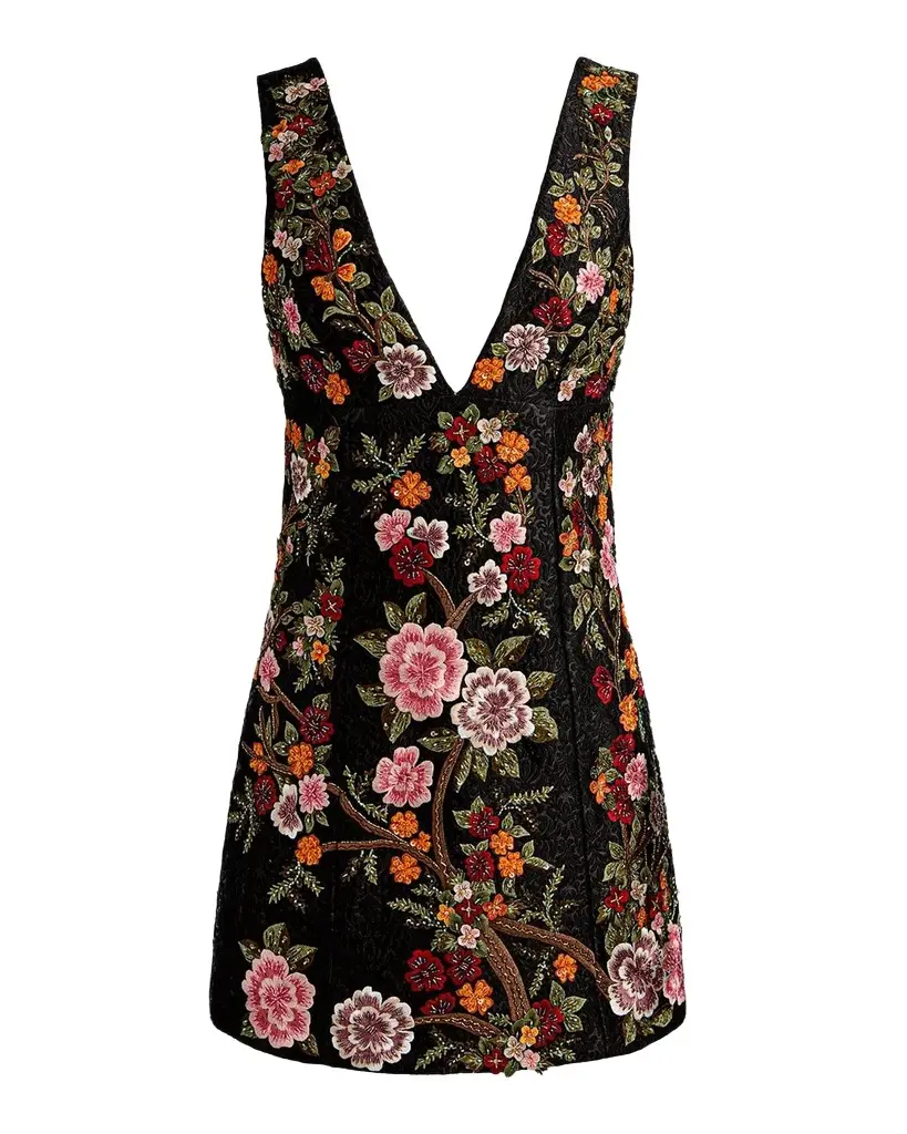 Mandy Embroidered Mini Dress Mandy Embroidered Mini Dress