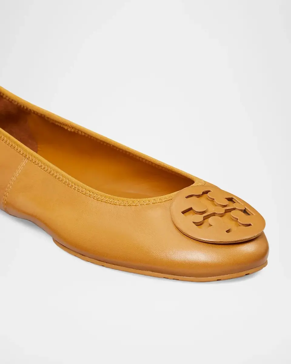 Tory Burch Reva Logo Travel Ballet Flats | Thumbnail 2 Tory Burch Reva Logo Travel Ballet Flats | Thumbnail 2