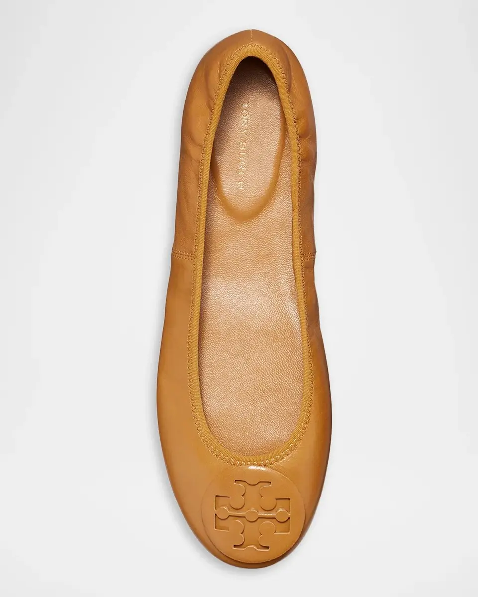 Tory Burch Reva Logo Travel Ballet Flats | Thumbnail 3 Tory Burch Reva Logo Travel Ballet Flats | Thumbnail 3