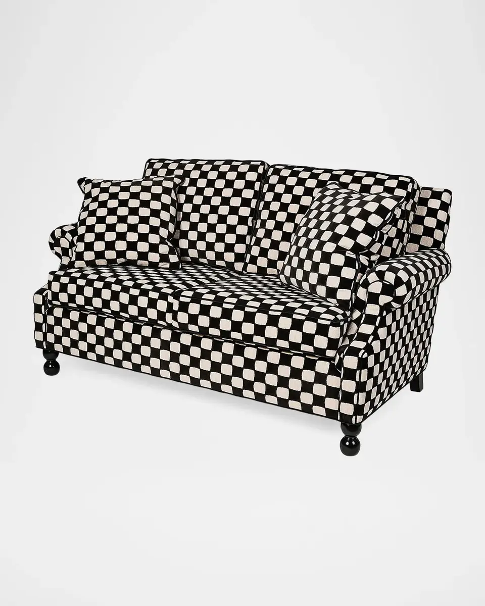 MacKenzie-Childs Gambit Settee | Thumbnail 2