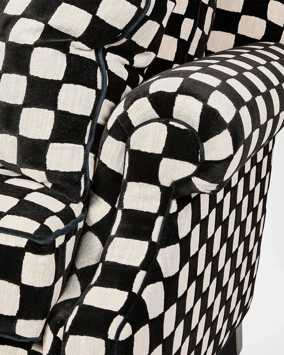 MacKenzie-Childs Gambit Settee | Thumbnail 4
