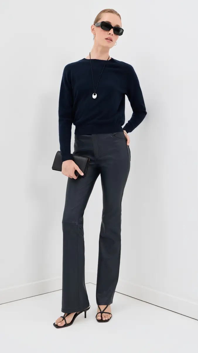 Sprwmn 5 Pocket Micro Flare Leather Pants | Thumbnail 5 Sprwmn 5 Pocket Micro Flare Leather Pants | Thumbnail 5