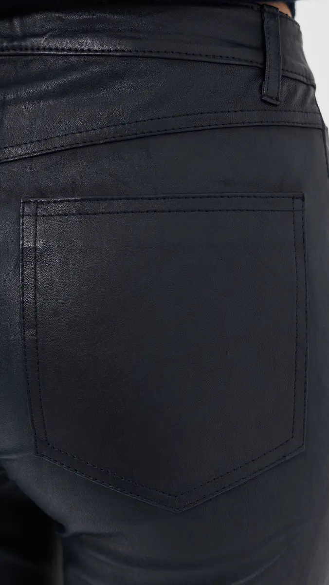 Sprwmn 5 Pocket Micro Flare Leather Pants | Thumbnail 6 Sprwmn 5 Pocket Micro Flare Leather Pants | Thumbnail 6