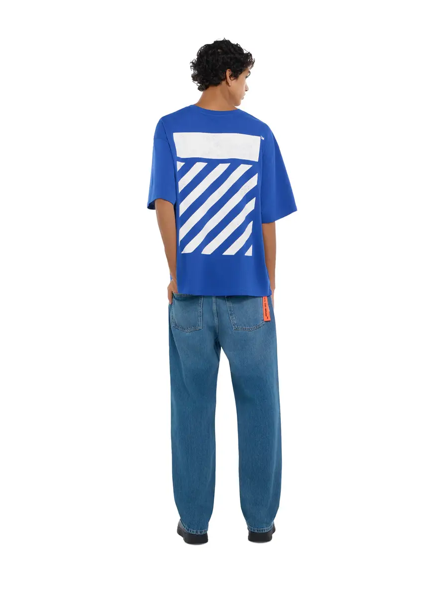 Off-White L/AB Diagonal Oversized T-Shirt | Thumbnail 4 Off-White L/AB Diagonal Oversized T-Shirt | Thumbnail 4