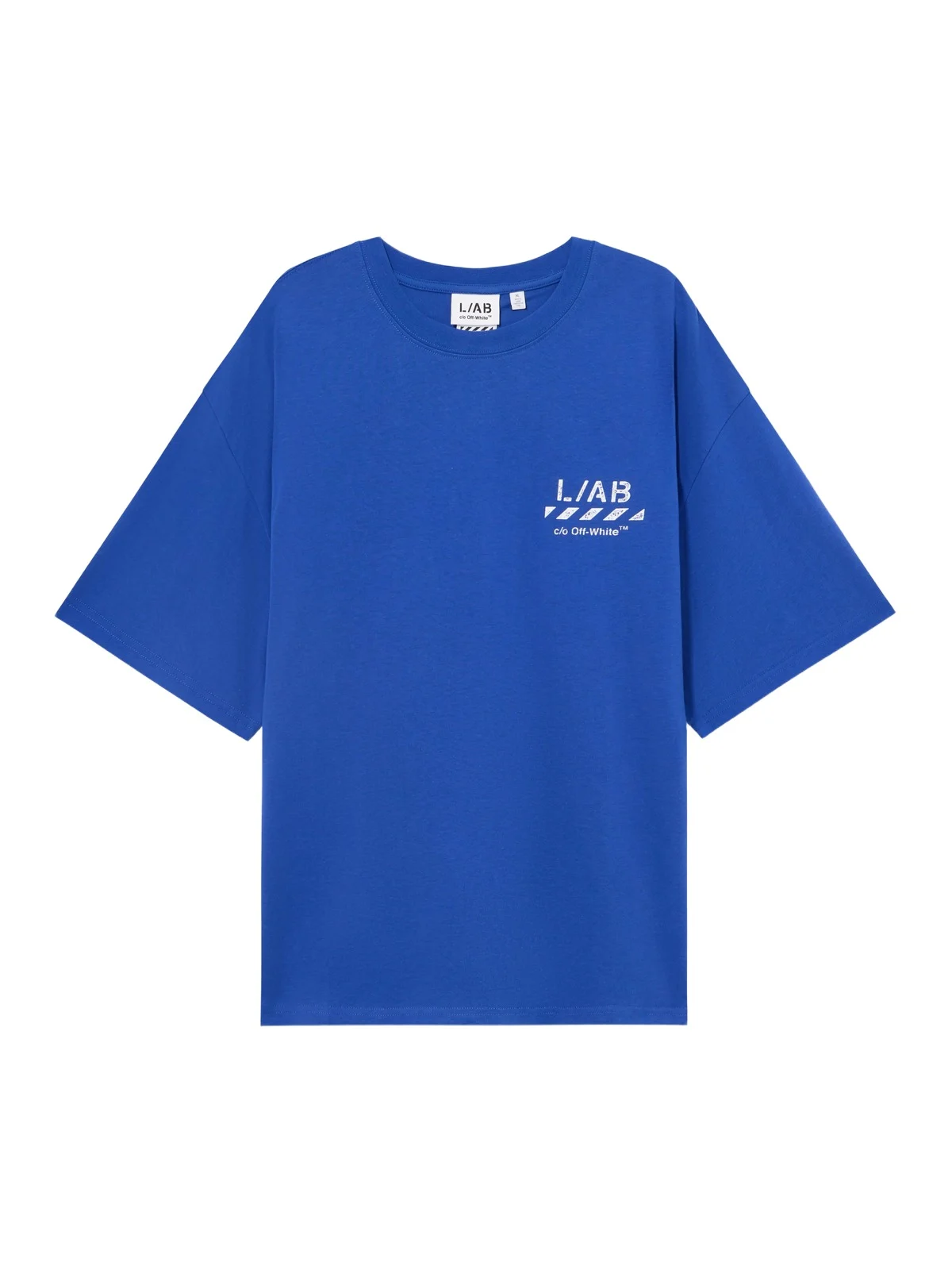 Off-White L/AB Diagonal Oversized T-Shirt