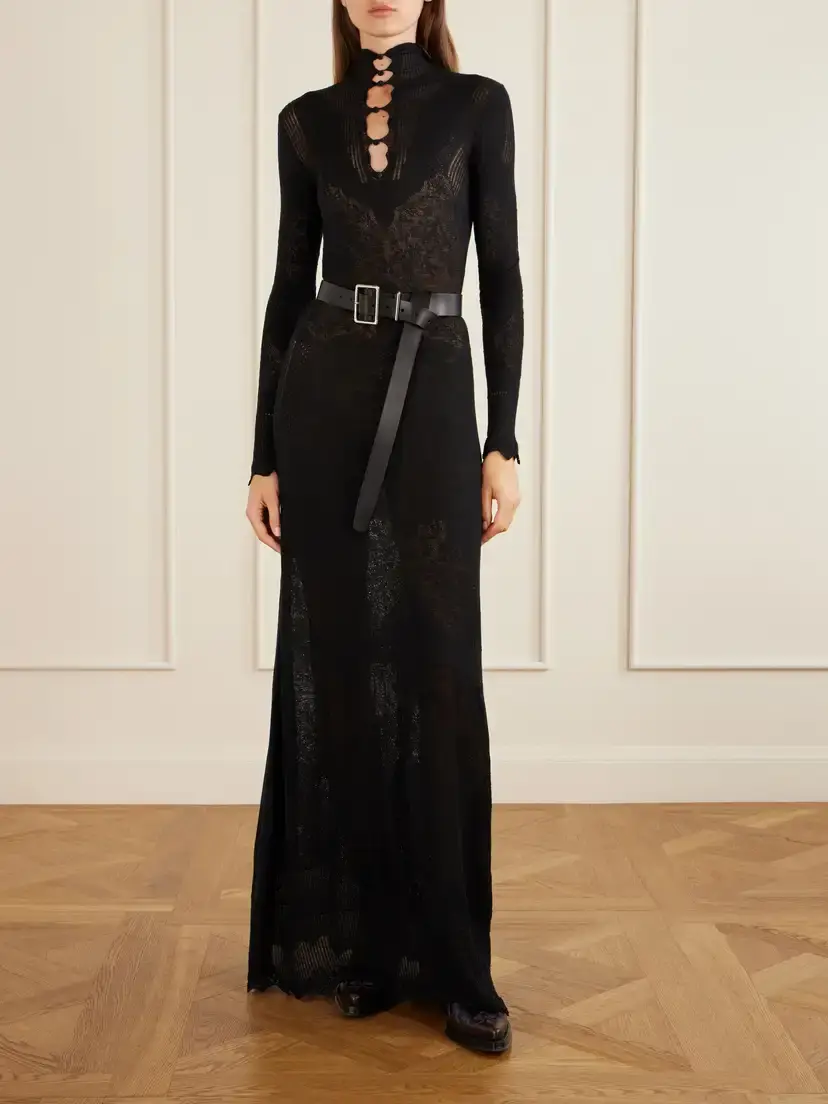 Gabriela Hearst Solace Ribbed-knit Virgin Wool Maxi Dress | Thumbnail 2 Gabriela Hearst Solace Ribbed-knit Virgin Wool Maxi Dress | Thumbnail 2