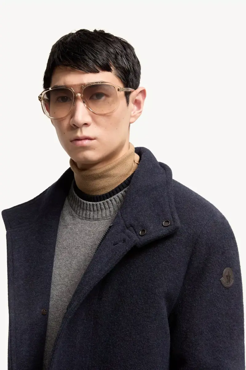 Moncler Lunettes Fluxe Pilot Sunglasses | Thumbnail 4 Moncler Lunettes Fluxe Pilot Sunglasses | Thumbnail 4