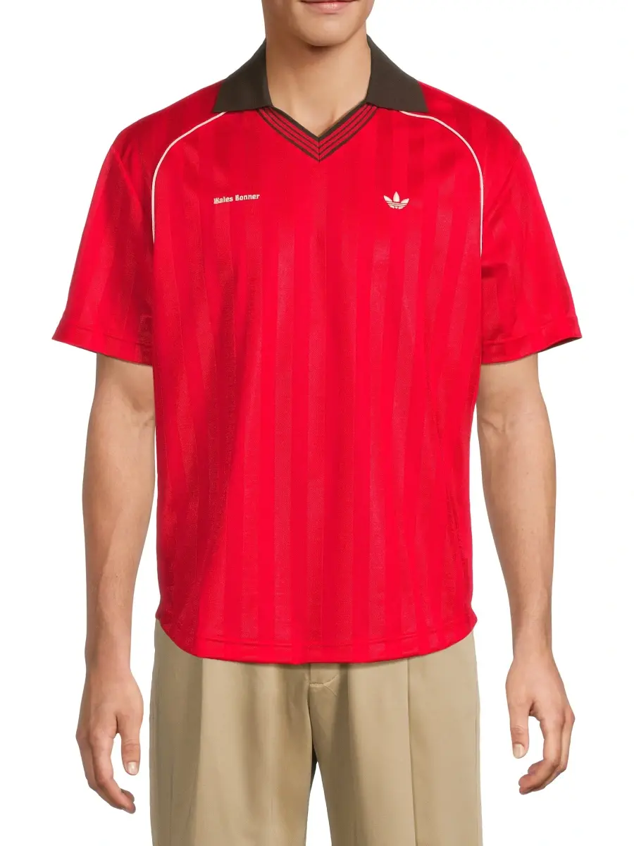 adidas Y-3 Men's adidas x Wales Bonner Football T-Shirt | Thumbnail 3 adidas Y-3 Men's adidas x Wales Bonner Football T-Shirt | Thumbnail 3