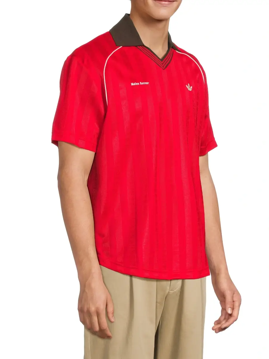 adidas Y-3 Men's adidas x Wales Bonner Football T-Shirt | Thumbnail 4 adidas Y-3 Men's adidas x Wales Bonner Football T-Shirt | Thumbnail 4
