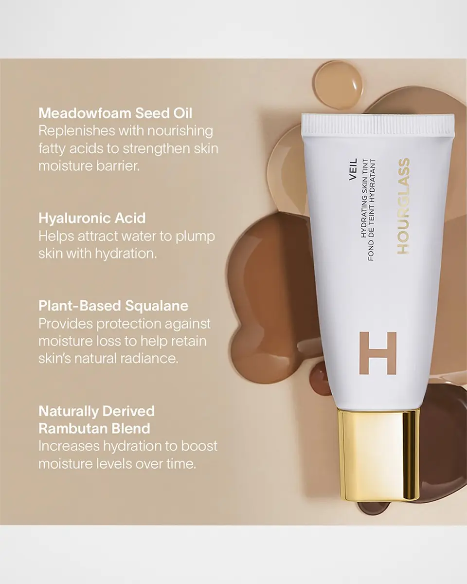 Hourglass Cosmetics Veil Hydrating Skin Tint, 1.2 oz. | Thumbnail 4 Hourglass Cosmetics Veil Hydrating Skin Tint, 1.2 oz. | Thumbnail 4