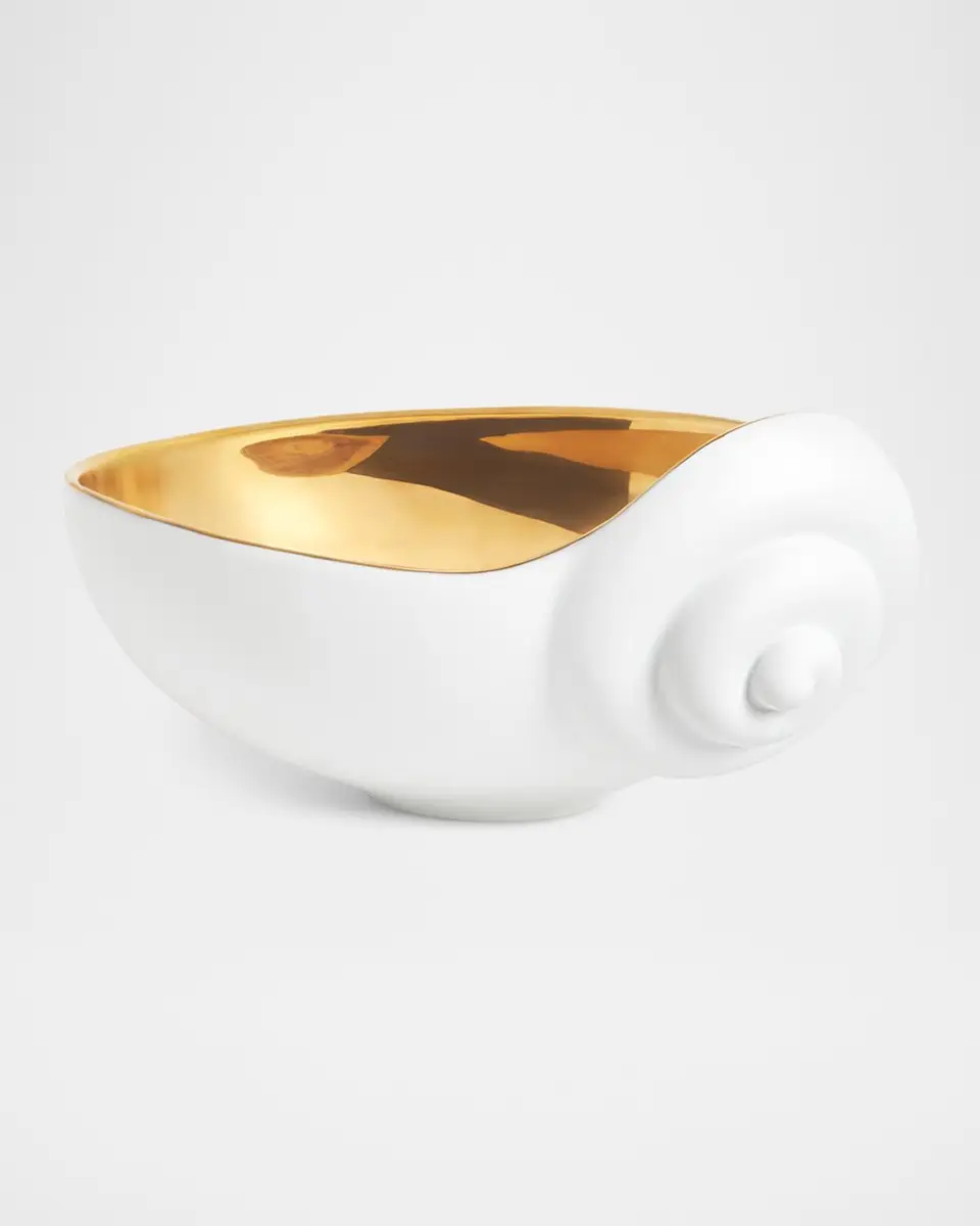 L'Objet x Jessica McCormack Shell 24K Gold-Plated Bowl, Small | Thumbnail 2