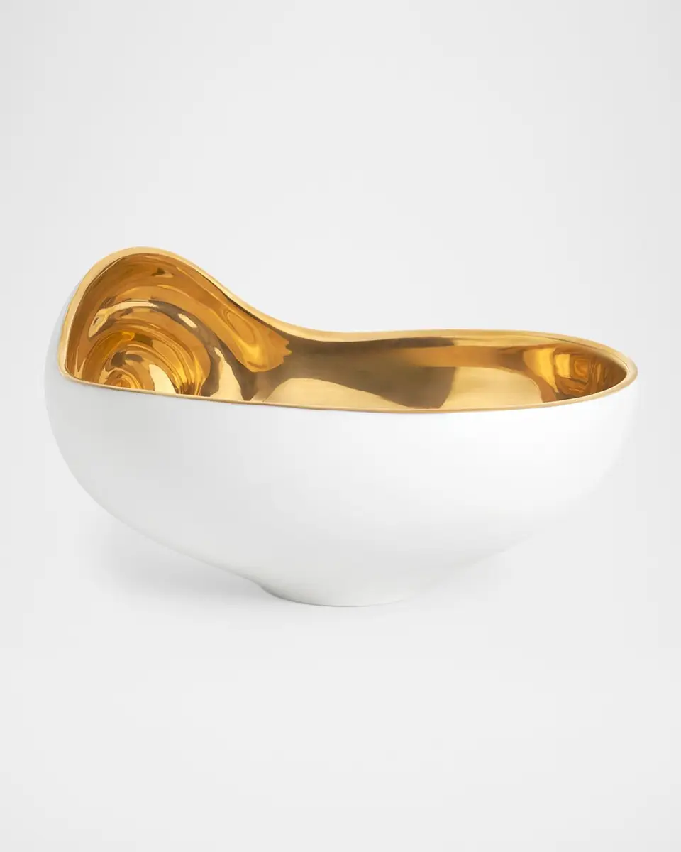 L'Objet x Jessica McCormack Shell 24K Gold-Plated Bowl, Small | Thumbnail 3