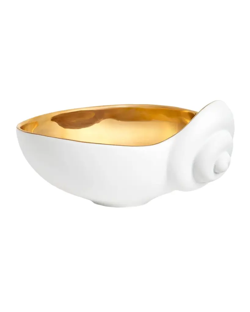 x Jessica McCormack Shell 24K Gold-Plated Bowl, Small x Jessica McCormack Shell 24K Gold-Plated Bowl, Small