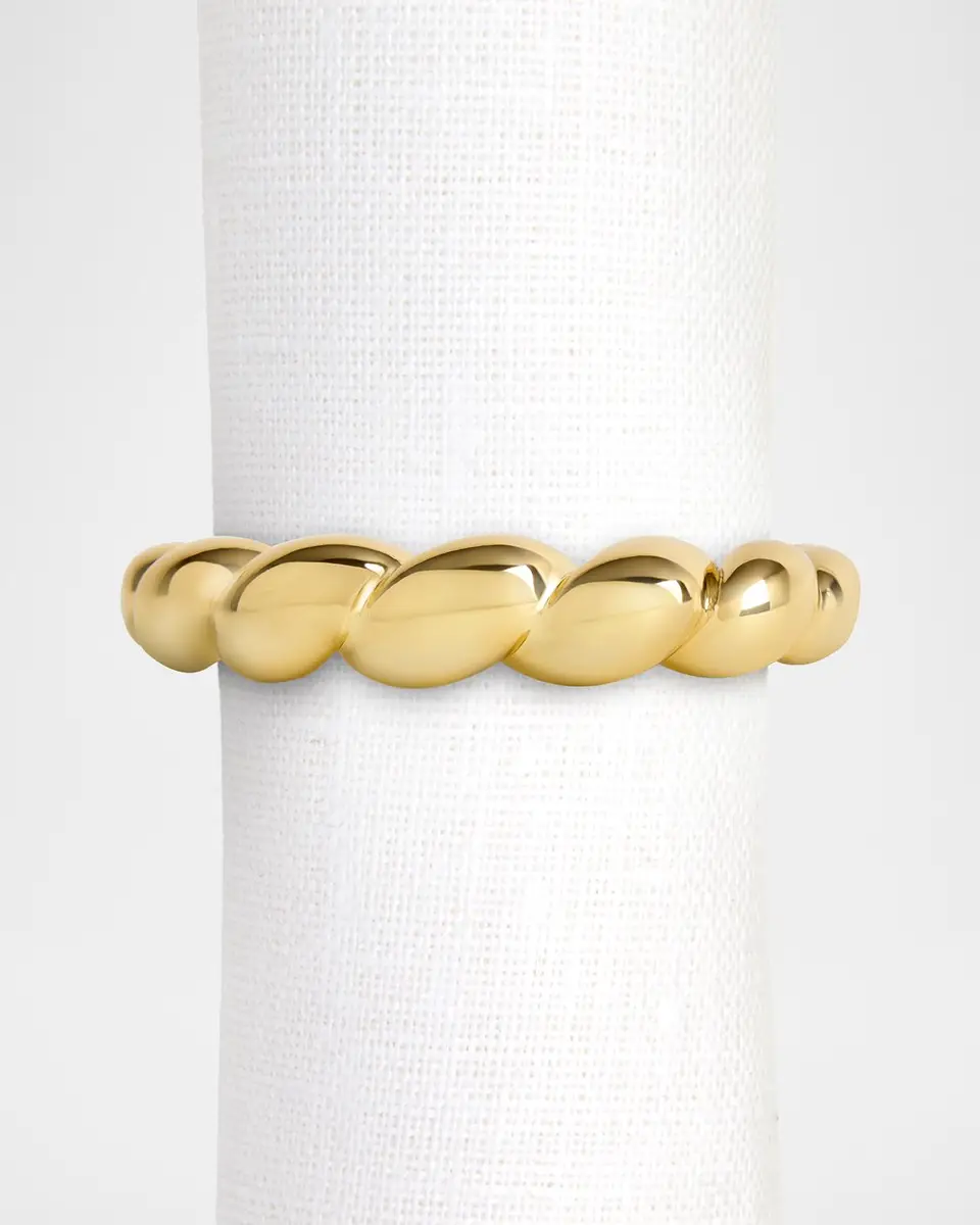 L'Objet x Jessica McCormack Shell Napkin Rings, Set of 4 | Thumbnail 6 L'Objet x Jessica McCormack Shell Napkin Rings, Set of 4 | Thumbnail 6