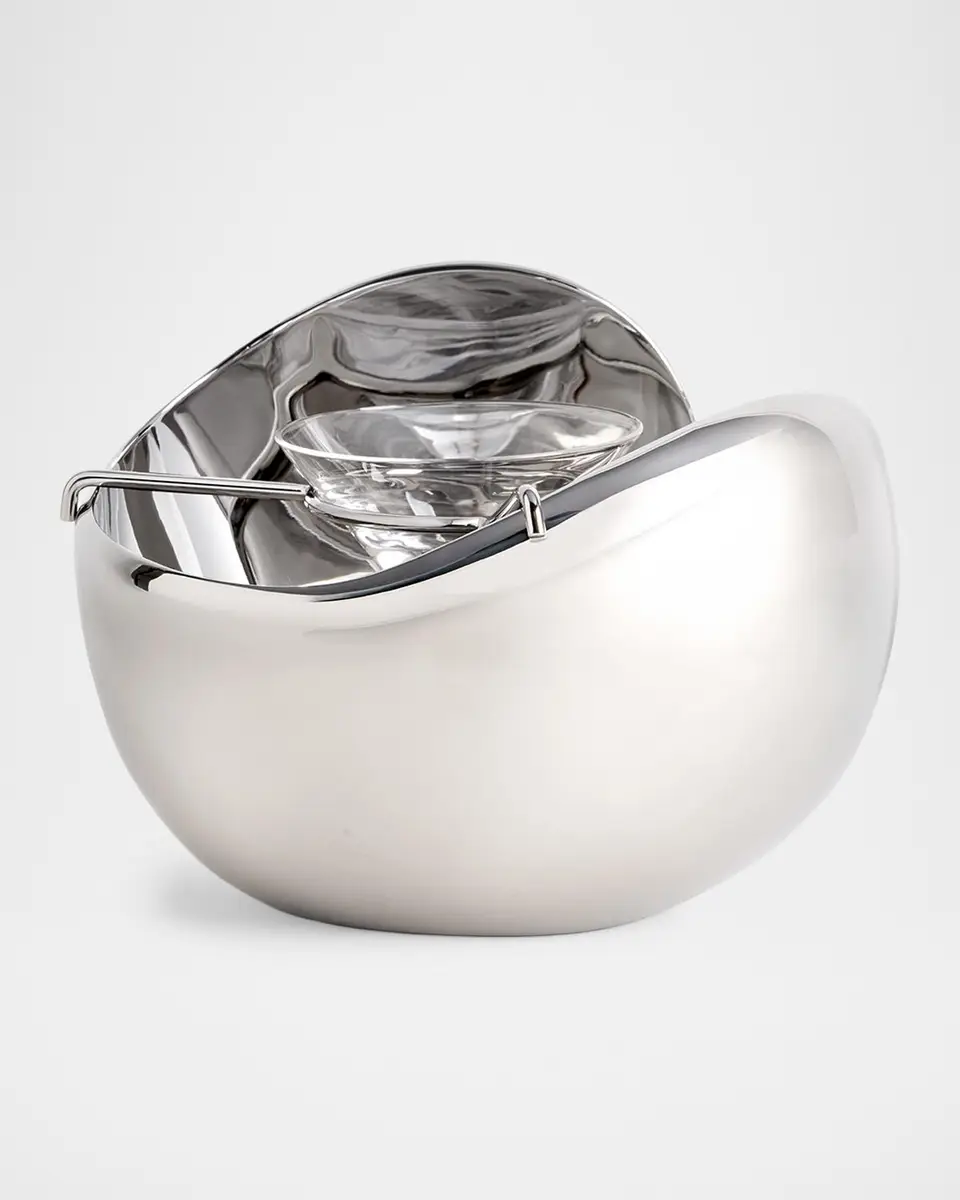 L'Objet x Jessica McCormack Shell Stainless Steel Caviar Dish | Thumbnail 3