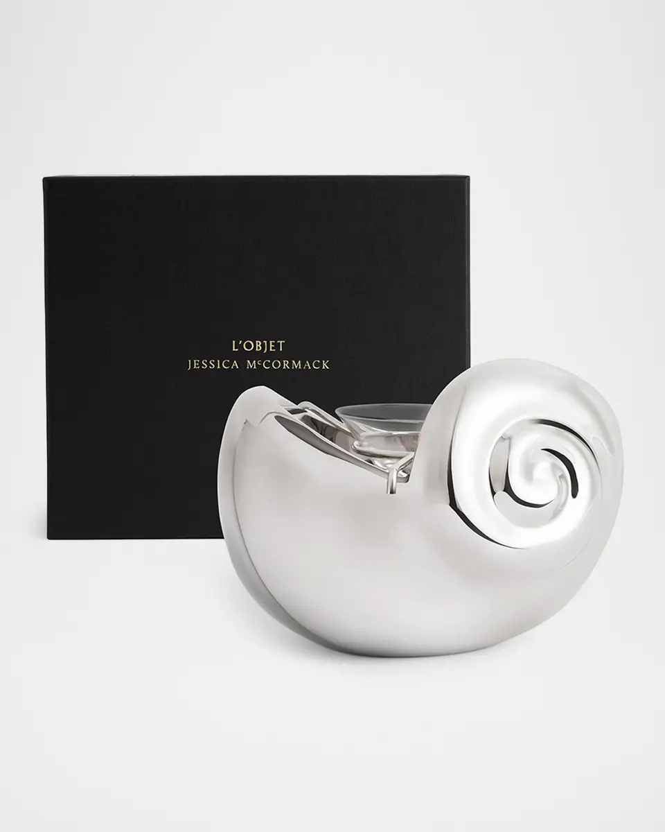 L'Objet x Jessica McCormack Shell Stainless Steel Caviar Dish | Thumbnail 5