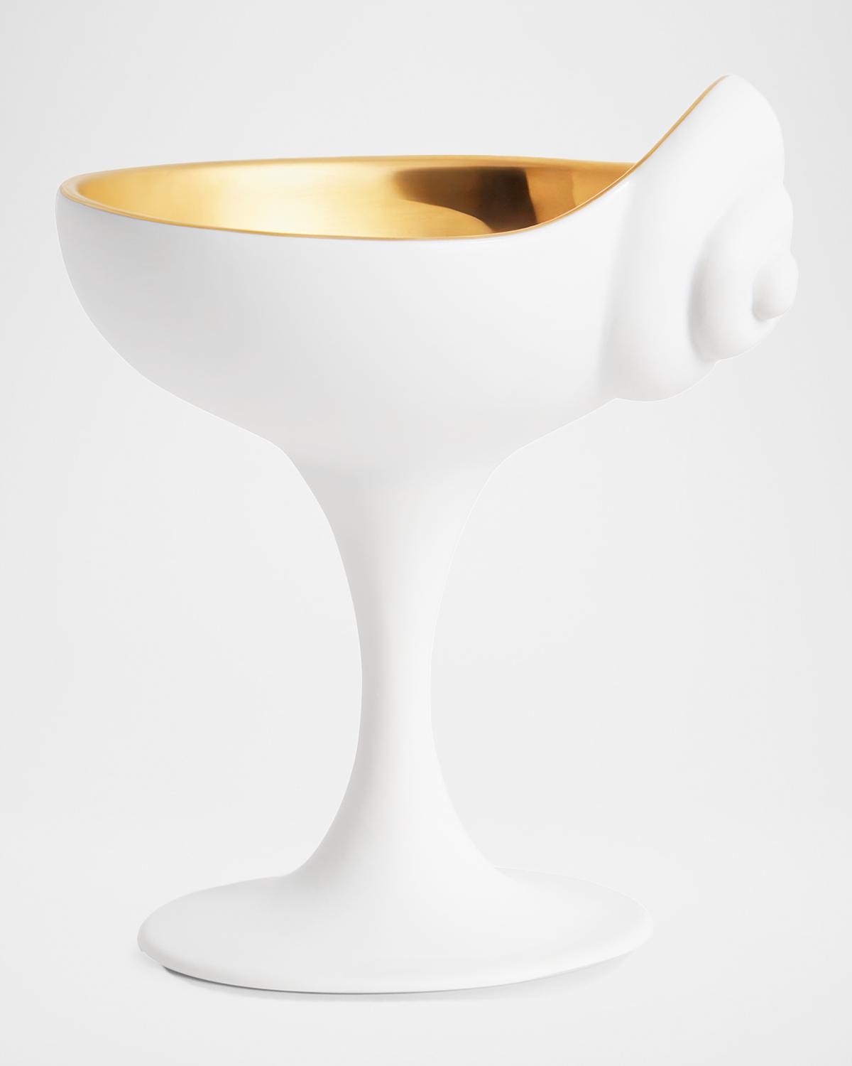 x Jessica McCormack Shell 24K Gold-Plated Scoop Bowl x Jessica McCormack Shell 24K Gold-Plated Scoop Bowl