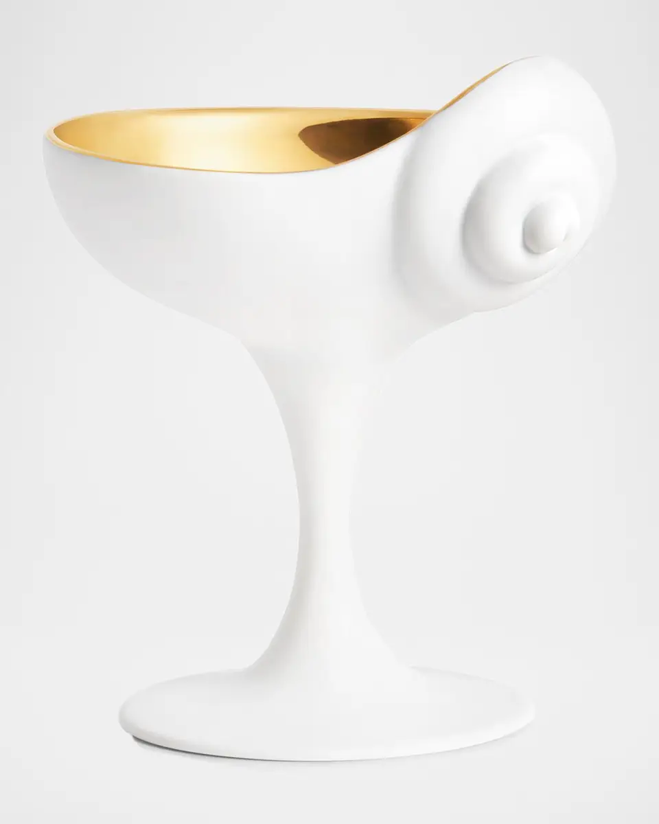 L'Objet x Jessica McCormack Shell 24K Gold-Plated Scoop Bowl | Thumbnail 2