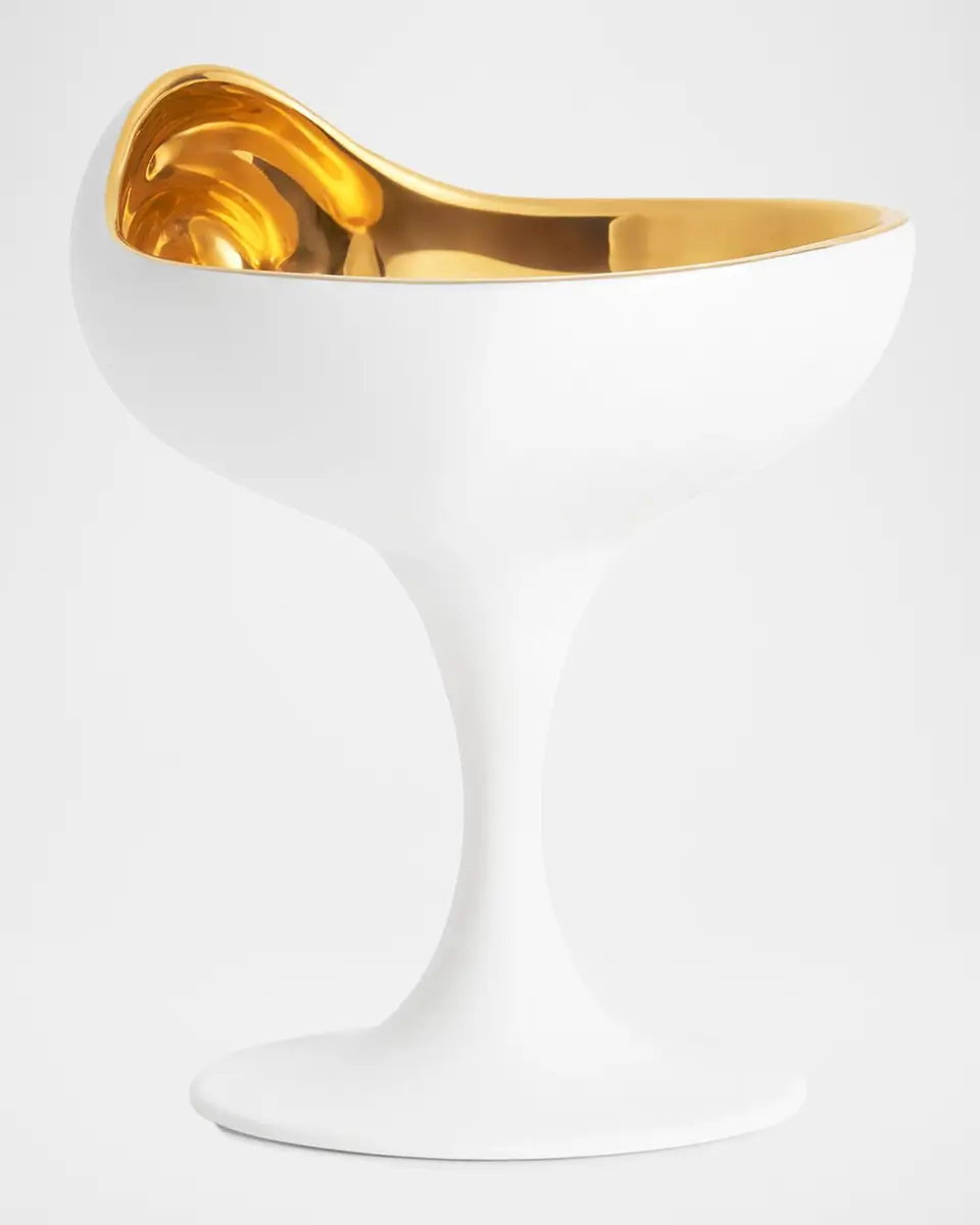 L'Objet x Jessica McCormack Shell 24K Gold-Plated Scoop Bowl | Thumbnail 3