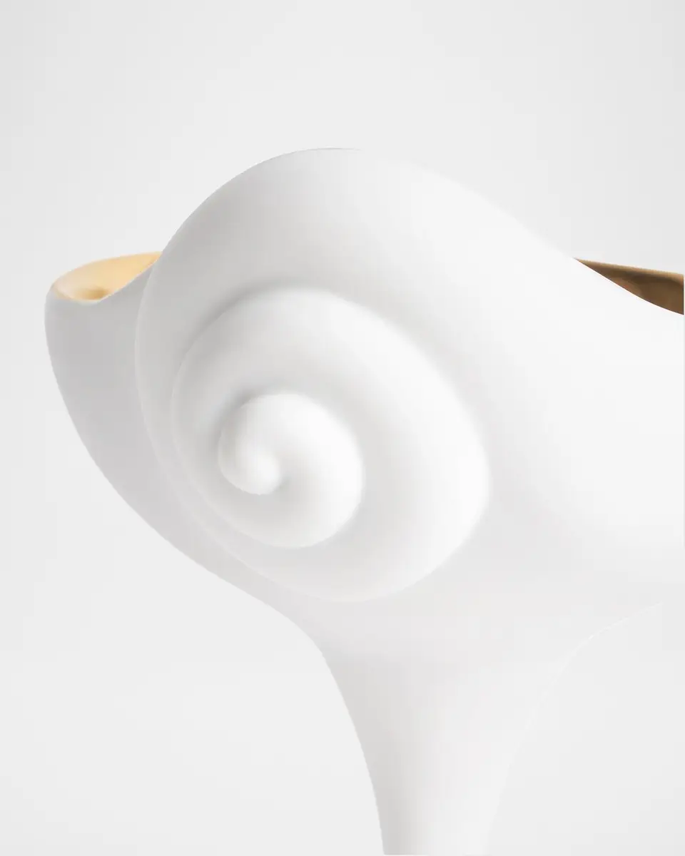 L'Objet x Jessica McCormack Shell 24K Gold-Plated Scoop Bowl | Thumbnail 5