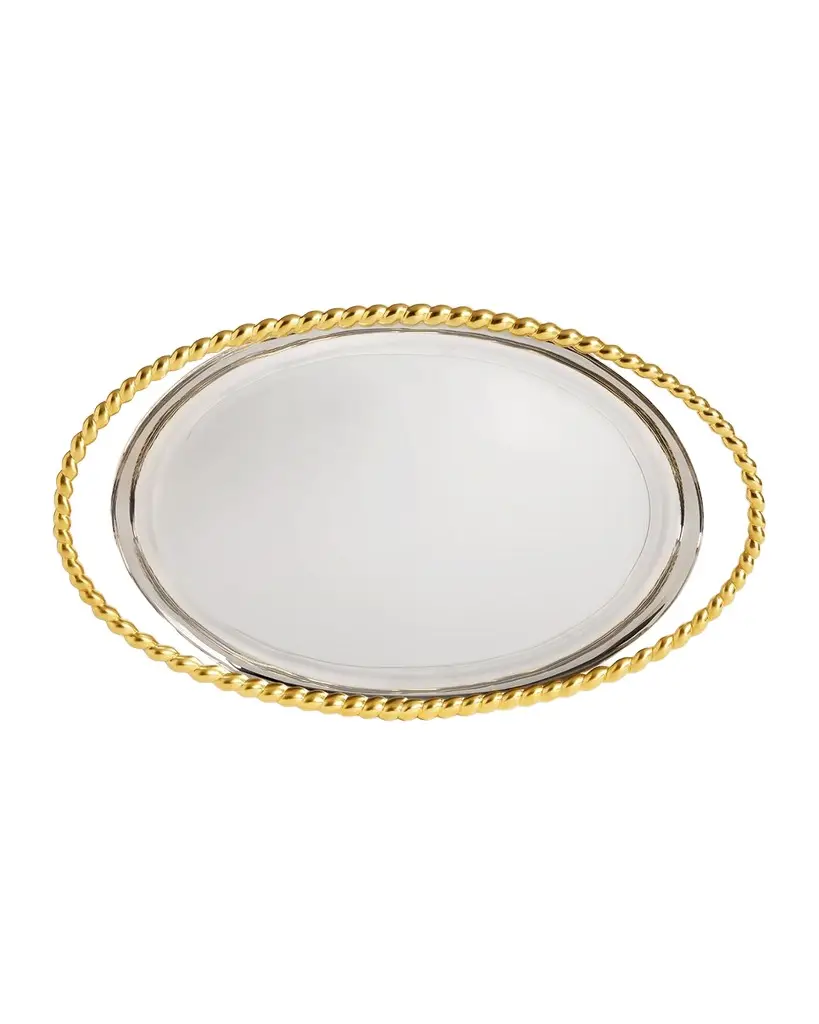 x Jessica McCormack Corde Oval Platter, Large x Jessica McCormack Corde Oval Platter, Large