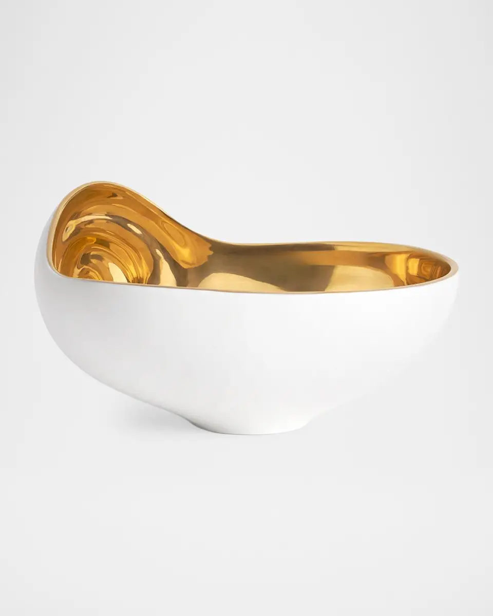 L'Objet x Jessica McCormack Shell 24K Gold-Plated Bowl, Medium | Thumbnail 3