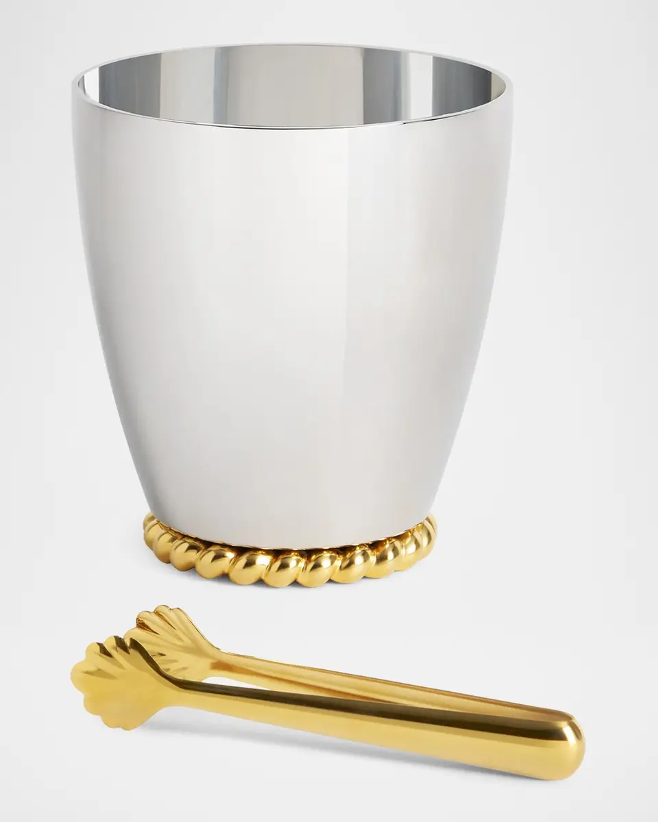 L'Objet x Jessica McCormack Corde Ice Bucket + Tongs | Thumbnail 2 L'Objet x Jessica McCormack Corde Ice Bucket + Tongs | Thumbnail 2