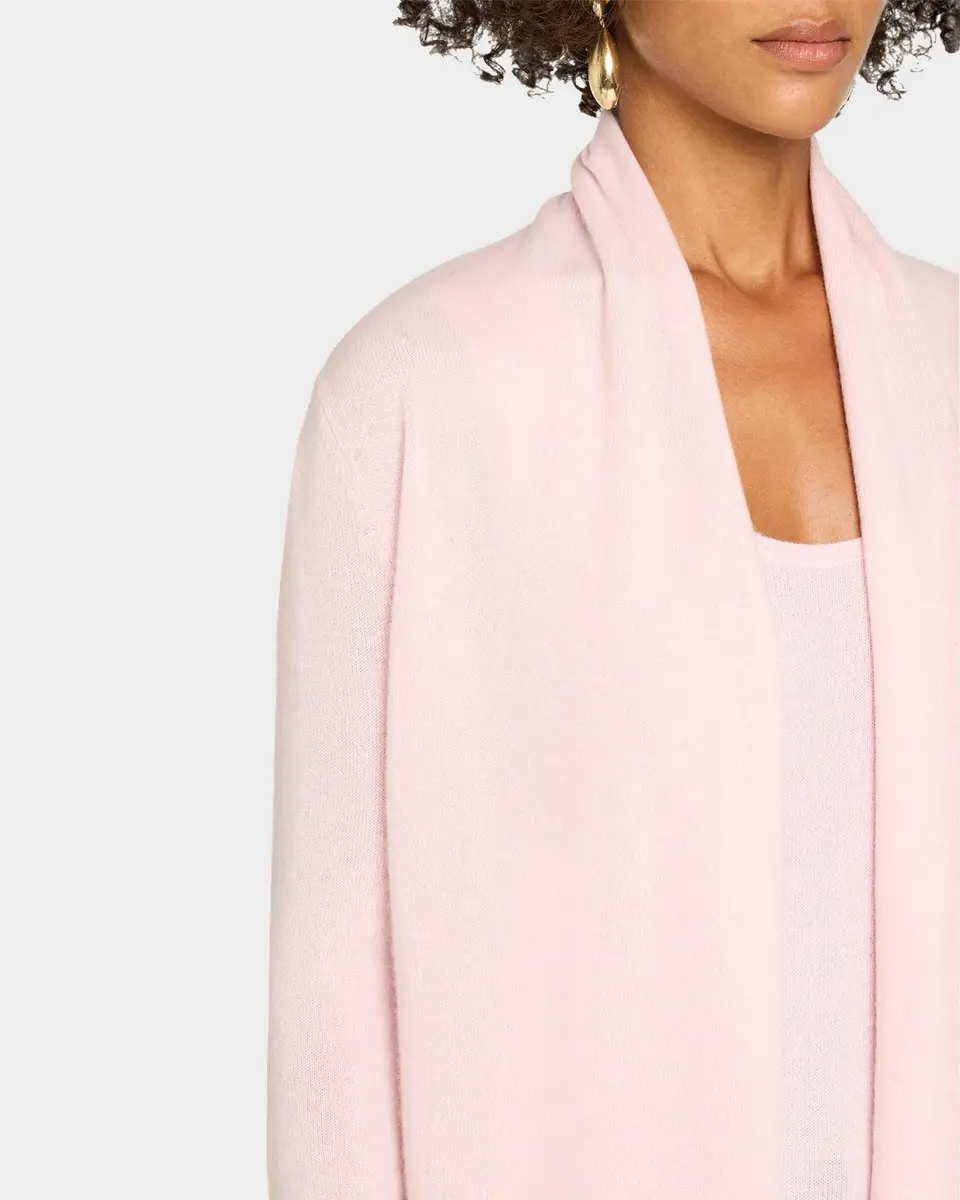 Neiman Marcus Cashmere Collection Open-Front Cashmere Cardigan | Thumbnail 5 Neiman Marcus Cashmere Collection Open-Front Cashmere Cardigan | Thumbnail 5