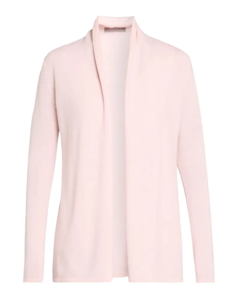 Neiman Marcus Cashmere Collection Open-Front Cashmere Cardigan