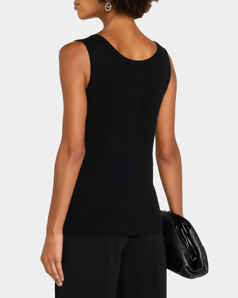 Neiman Marcus Cashmere Collection Cashmere Tank Top | Thumbnail 3 Neiman Marcus Cashmere Collection Cashmere Tank Top | Thumbnail 3