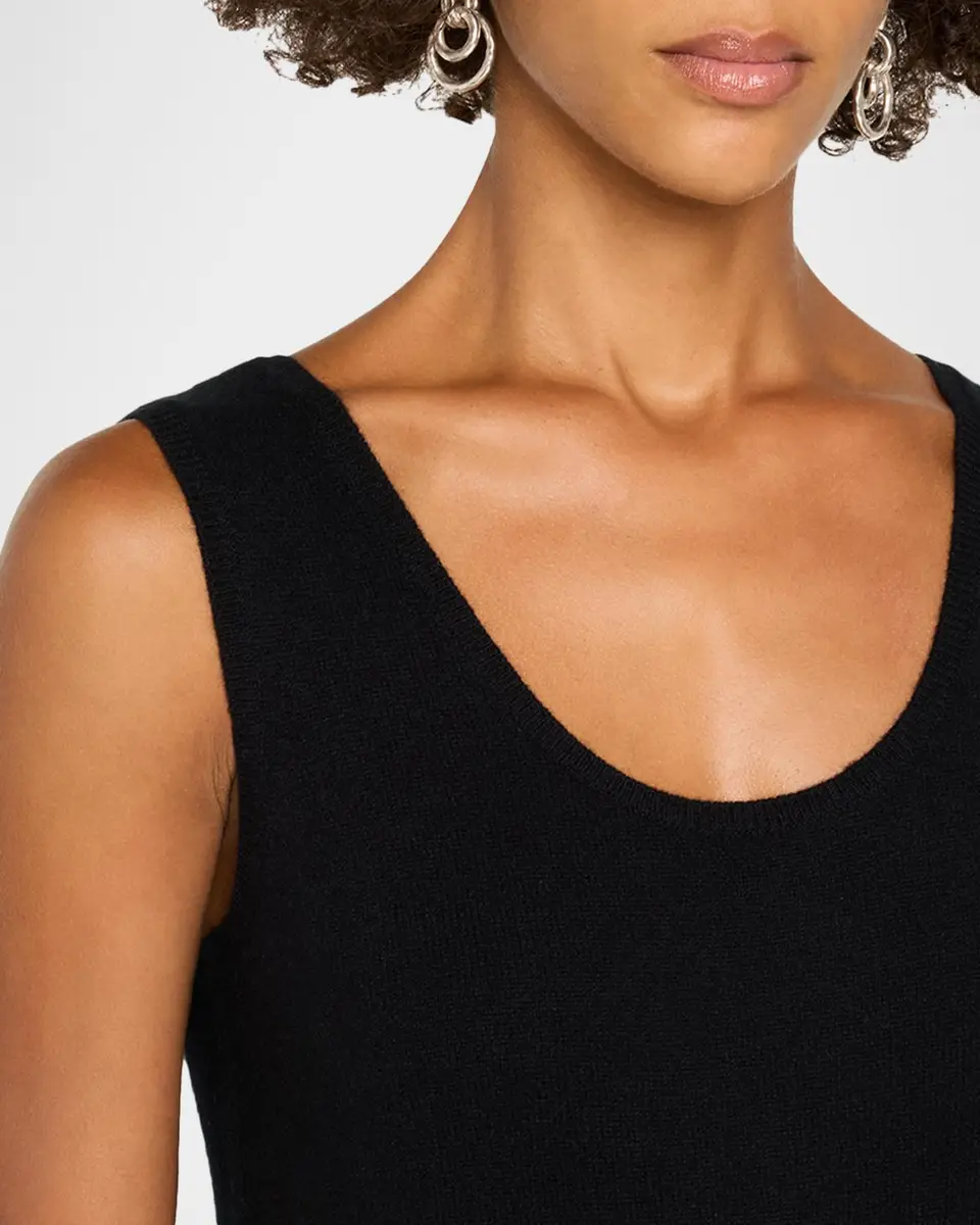 Neiman Marcus Cashmere Collection Cashmere Tank Top | Thumbnail 5 Neiman Marcus Cashmere Collection Cashmere Tank Top | Thumbnail 5