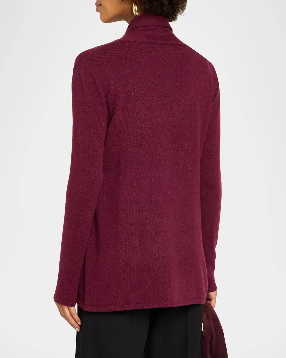 Neiman Marcus Cashmere Collection Open-Front Cashmere Cardigan | Thumbnail 3 Neiman Marcus Cashmere Collection Open-Front Cashmere Cardigan | Thumbnail 3