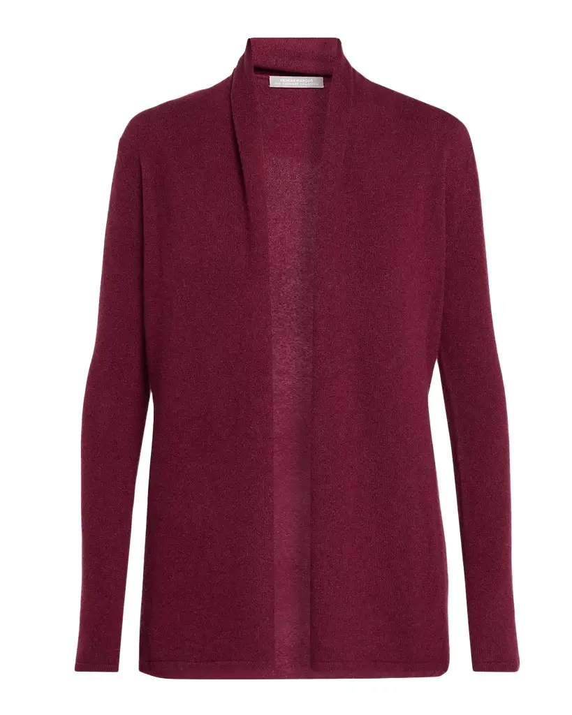 Neiman Marcus Cashmere Collection Open-Front Cashmere Cardigan