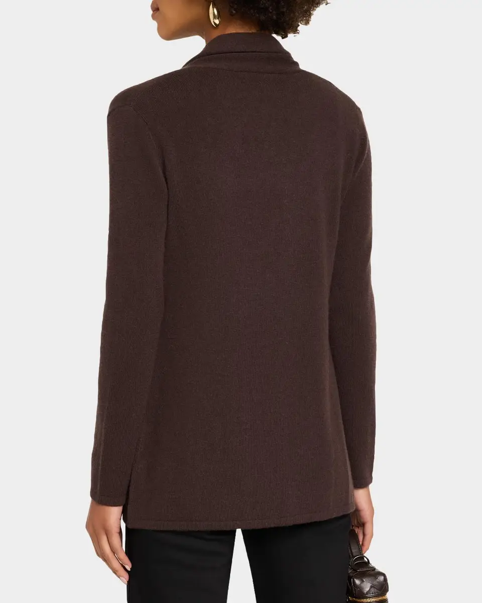 Neiman Marcus Cashmere Collection Open-Front Cashmere Cardigan | Thumbnail 3 Neiman Marcus Cashmere Collection Open-Front Cashmere Cardigan | Thumbnail 3