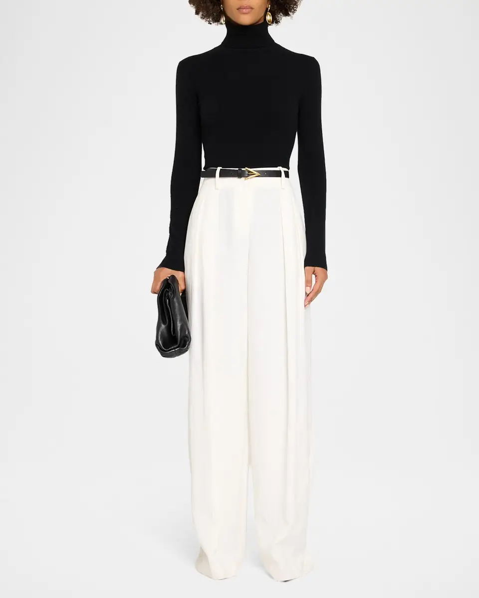 Neiman Marcus Cashmere Collection Cashmere Turtleneck Sweater | Thumbnail 2 Neiman Marcus Cashmere Collection Cashmere Turtleneck Sweater | Thumbnail 2