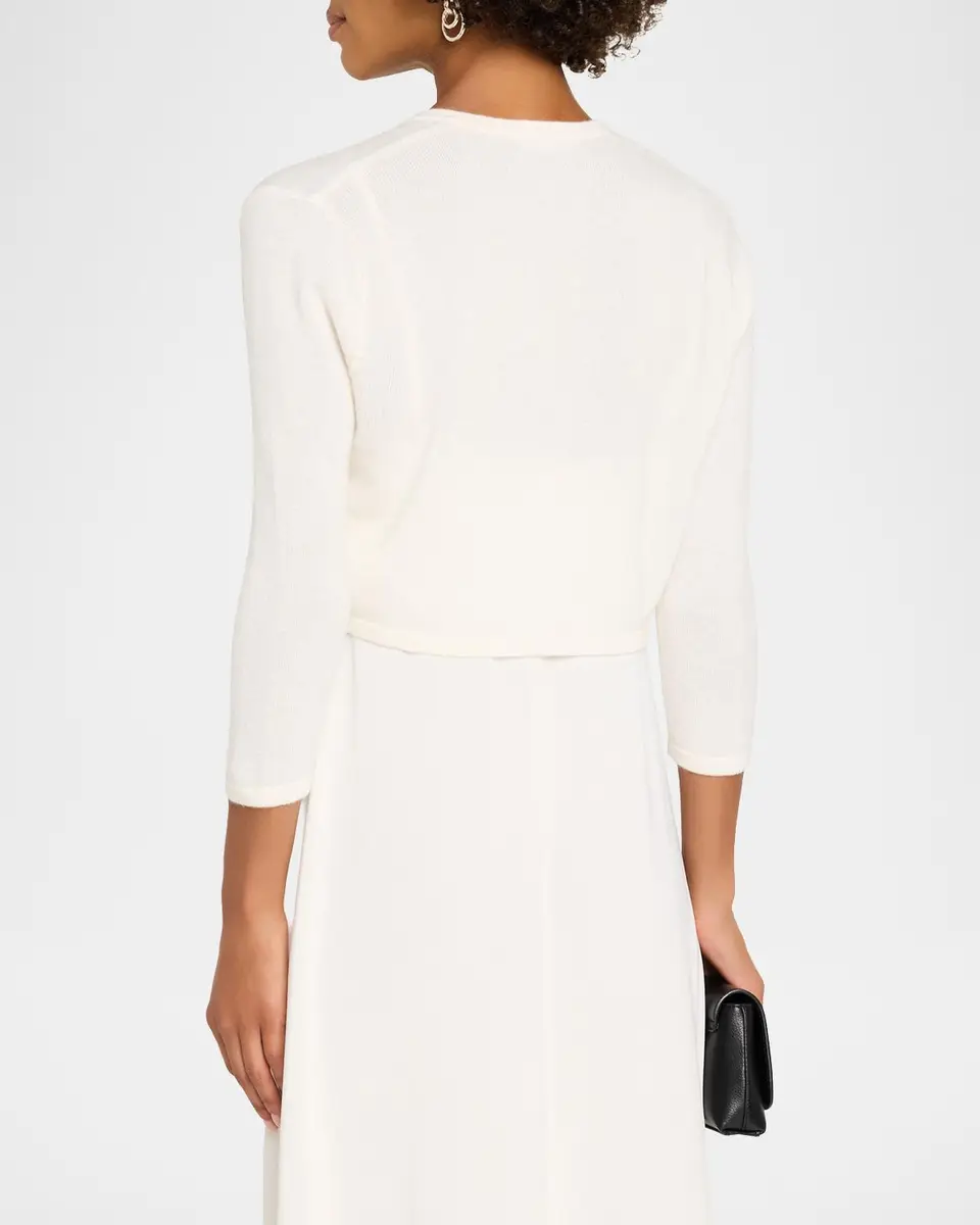 Neiman Marcus Cashmere Collection Cashmere Bolero | Thumbnail 3 Neiman Marcus Cashmere Collection Cashmere Bolero | Thumbnail 3