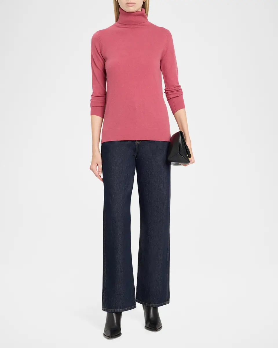 Neiman Marcus Cashmere Collection Cashmere Turtleneck Sweater | Thumbnail 2 Neiman Marcus Cashmere Collection Cashmere Turtleneck Sweater | Thumbnail 2