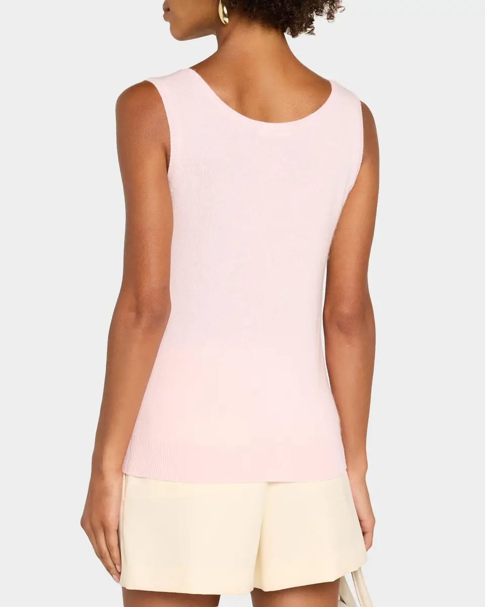 Neiman Marcus Cashmere Collection Cashmere Tank Top | Thumbnail 3 Neiman Marcus Cashmere Collection Cashmere Tank Top | Thumbnail 3