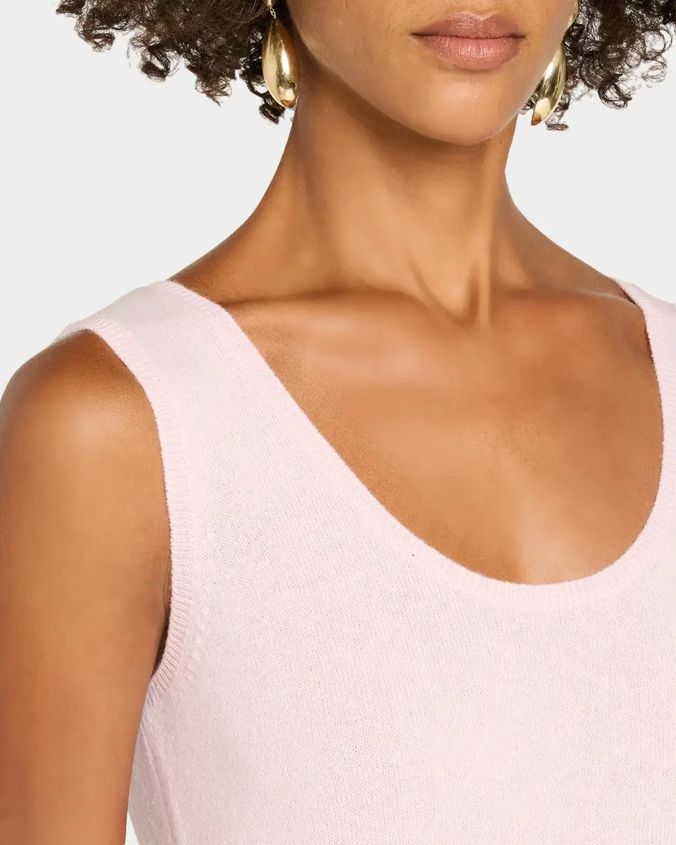 Neiman Marcus Cashmere Collection Cashmere Tank Top | Thumbnail 5 Neiman Marcus Cashmere Collection Cashmere Tank Top | Thumbnail 5