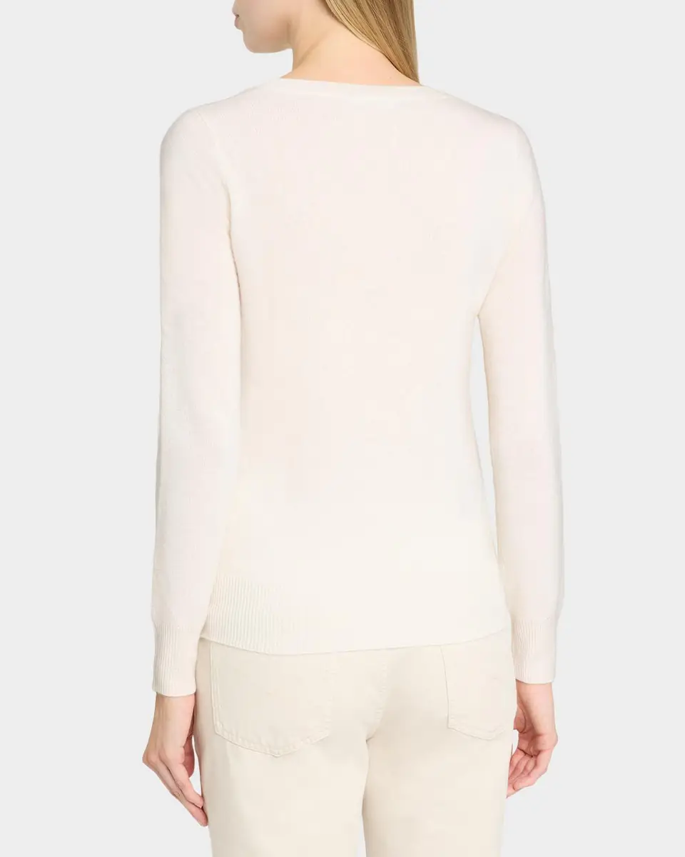 Neiman Marcus Cashmere Collection Cashmere V-Neck Sweater | Thumbnail 3 Neiman Marcus Cashmere Collection Cashmere V-Neck Sweater | Thumbnail 3