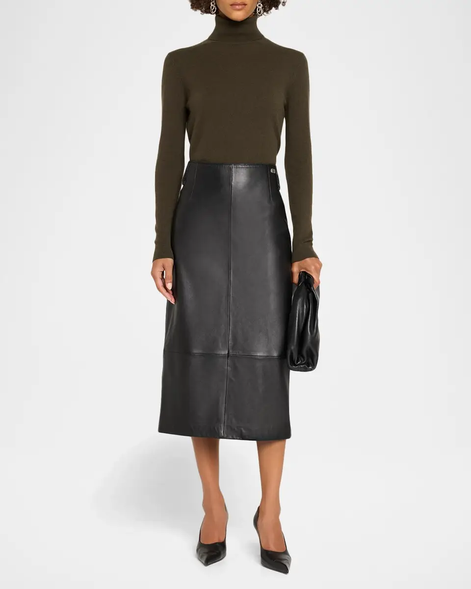Neiman Marcus Cashmere Collection Cashmere Turtleneck Sweater | Thumbnail 2 Neiman Marcus Cashmere Collection Cashmere Turtleneck Sweater | Thumbnail 2